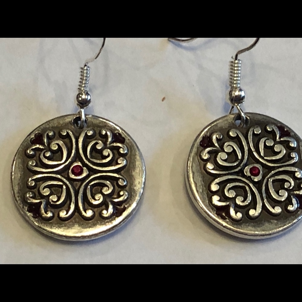 Brighton Burnished Filigree Drop Earrings